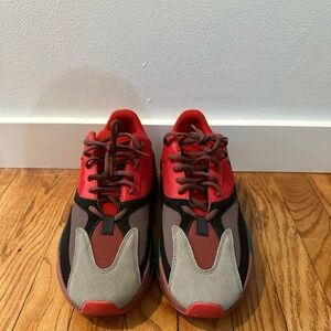 Adidas Yeezy Boost 700. Hi-Res Red. Size 12